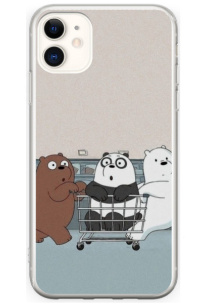 Atlas Εξατομικευμένη θήκη 360 μοιρών για Apple iPhone 11, Bears #1, S1D1M0003