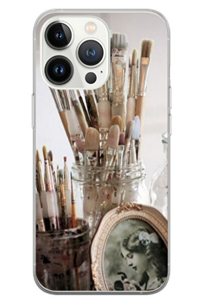 Atlas Εξατομικευμένη θήκη 360 μοιρών για Apple iPhone 15 Pro, Brush, S1D1M0282