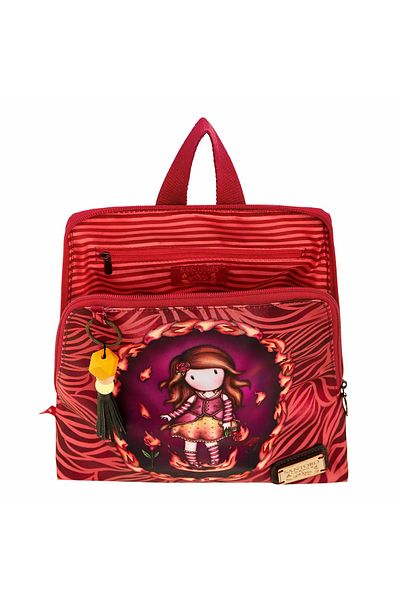 Gorjuss Rucsac mini, Gorjuss, Fire In My Heart, 27 x 27 x 9 cm