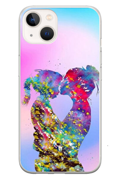 Atlas Husa personalizata 360 de grade pentru Apple iPhone 14 Plus, Colorful L...