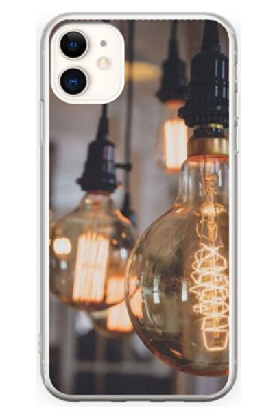 Atlas Husa personalizata 360 de grade pentru Apple iPhone 12, Lightbulb, S1D1...