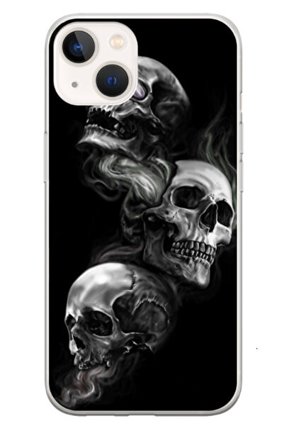 Atlas Εξατομικευμένη θήκη 360 μοιρών για Apple iPhone 14, Skulls, S1D1M0032