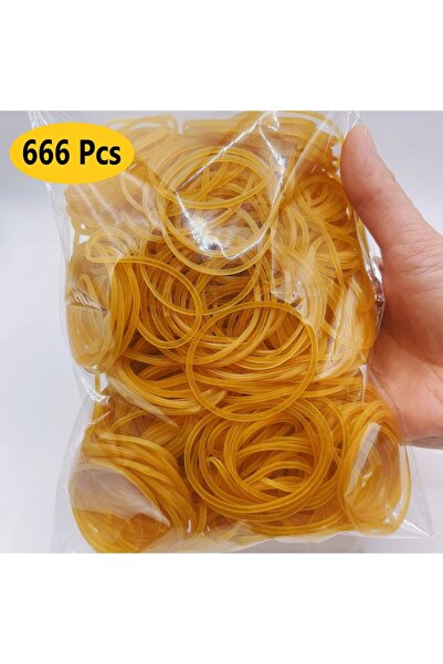 choice2 666pcs High elastic yellow rubber band - set of 100/300/666 pieces, w...