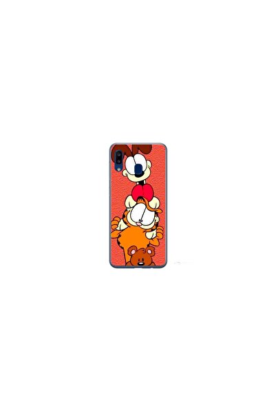 Atlas Εξατομικευμένη θήκη 360 μοιρών για Huawei P Smart Z, Garfield, πολύχρωμ...