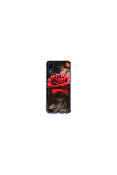 Atlas Husa personalizata 360 de grad Samsung Galaxy A40, Flowers #12, multico...