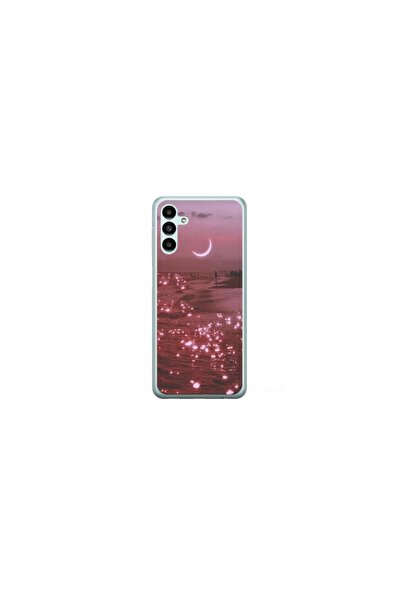 Atlas Husa personalizata 360 de grade pentru Samsung Galaxy A34, Pink Sky, S1...