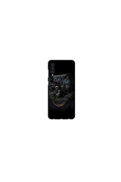 Atlas Προσαρμοσμένη θήκη 360 μοιρών για Huawei P30 Lite, Black Cat #4, πολύχρ...