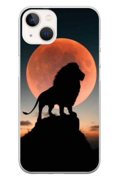 Atlas Husa personalizata 360 de grade pentru Apple iPhone 15 Plus, Lion #1, S...