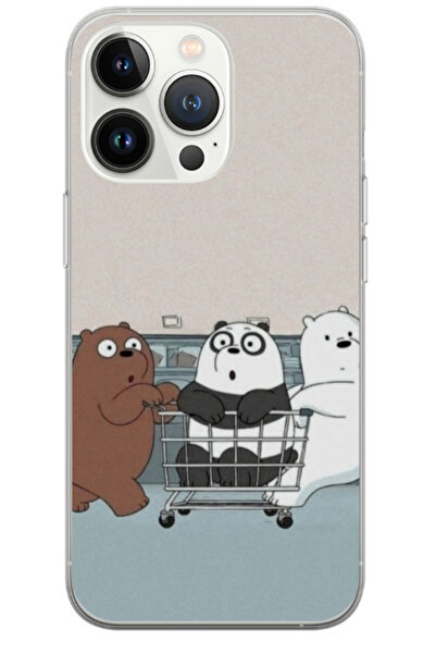 Atlas Husa personalizata 360 de grade pentru Apple iPhone 13 Pro, Bears #1, S...