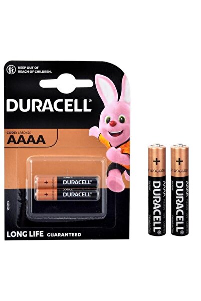 Duracell LR8D425 İncenin İncesi AAAA 1.5V Alkalin 2'li Pil