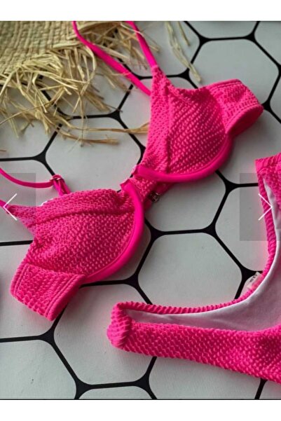 SH kırmızı destekli bikini takımı