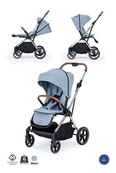 Kanz Snap Travel Sistem Bebek Arabası Foogy Blue