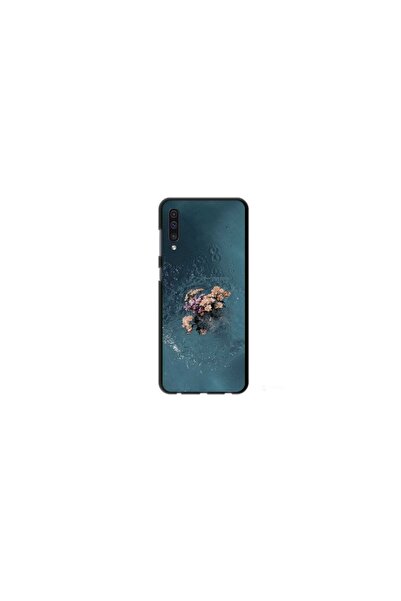 Atlas Husa personalizata 360 de grad Samsung Galaxy A50, Flowers #15, multico...