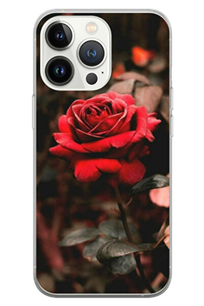 Atlas Husa personalizata 360 de grade pentru Apple iPhone 14 Pro Max, Flowers...
