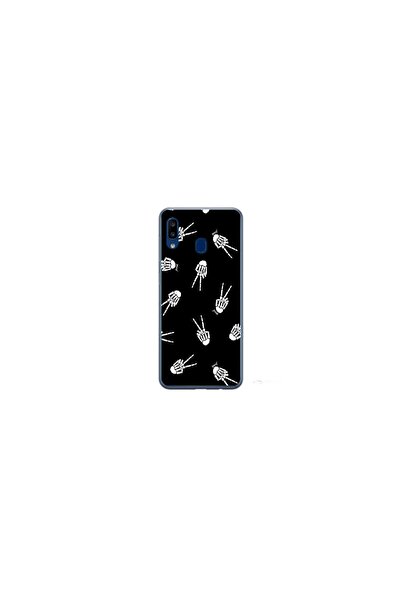 Atlas Husa personalizata 360 de grad Samsung Galaxy A30, OK Skelly, multicolo...