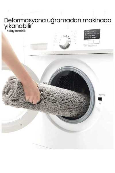 Aurora Brilliant Bathroom Mat 4-Piece Toilet Set Plush and Anti-Slip Base Machine Washable