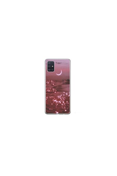Atlas Husa personalizata 360 de grad Samsung Galaxy A71, Pink Sky, multicolor...