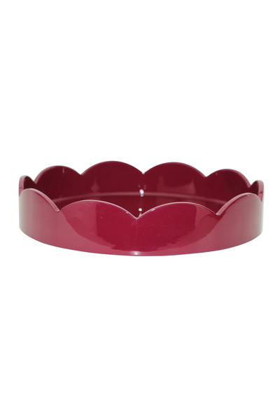 Addison Ross Scallop Tray Cherry