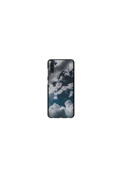 Atlas Husa personalizata 360 de grad Samsung Galaxy A70, Blue Sky, multicolor...
