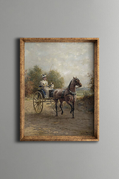 epiqart سيرة صباحية - إطار منقوش عتيق