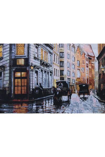 Believe BROADWAY JAKARLI DOKUMA GOBLEN DEKORATİF ÇERÇEVESİZ PANO TABLO 70*110