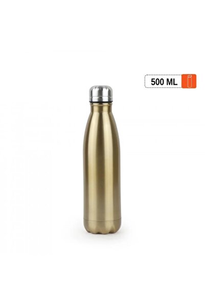 rexa Stainless steel water bottle with a distinctive and elegant design, 500 ml capacity