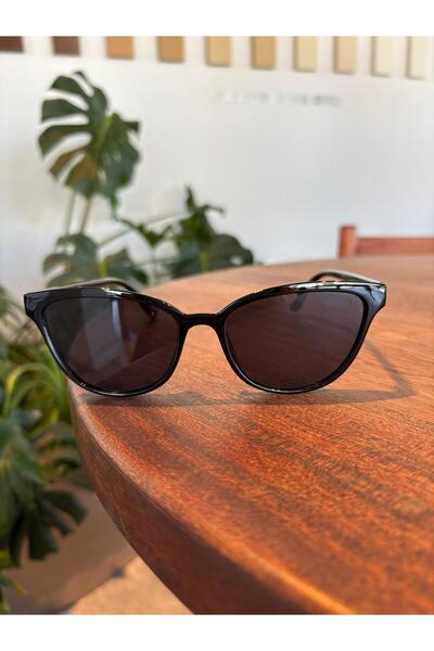 funeyes Nancy Cat Eye Slanted Black Glasses Trend Model 56 Ekartman Light Sunglasses