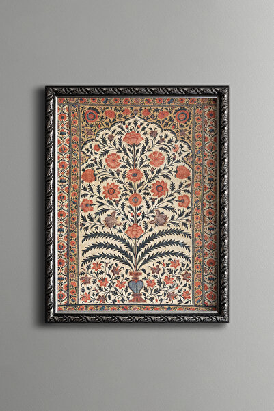 epiqart Nas Suresi - Vintage Desenli Çerçeve