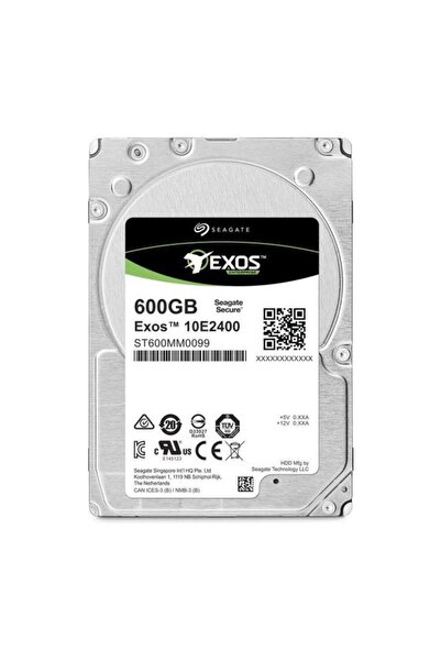 Seagate Διακομιστικός Σκληρός Δίσκος Exos 10E2400 10K, SAS, 600GB, 10000RPM, ...