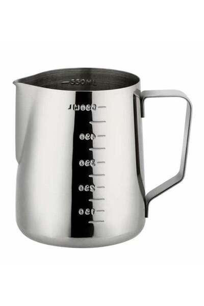 Generic Stainless Steel Milk Frothing Jug Silver 550ml