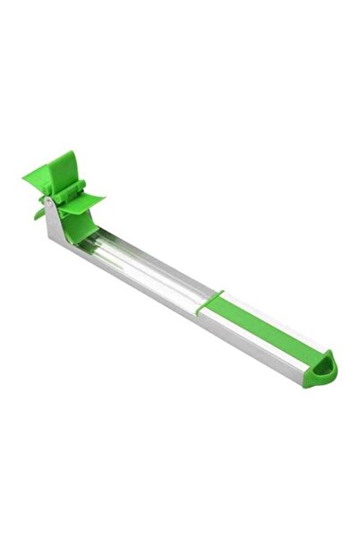 Generic Watermelon Windmill Slicer Green/Silver 25.5cm
