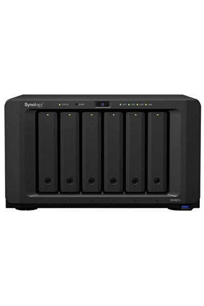SYNOLOGY NAS DS1621+, 6 Bay-uri, Gigabit, AMD Ryzen V1500B Quad Core 2.2 GHz, 4 GB DDR4 (Negru)