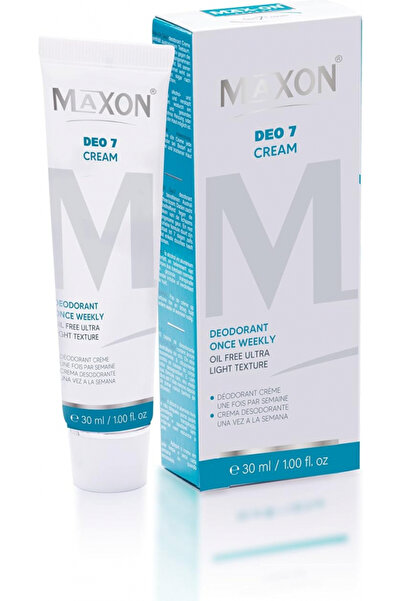 MAXON Deodorant 7 Cream, 30 Ml 1+1