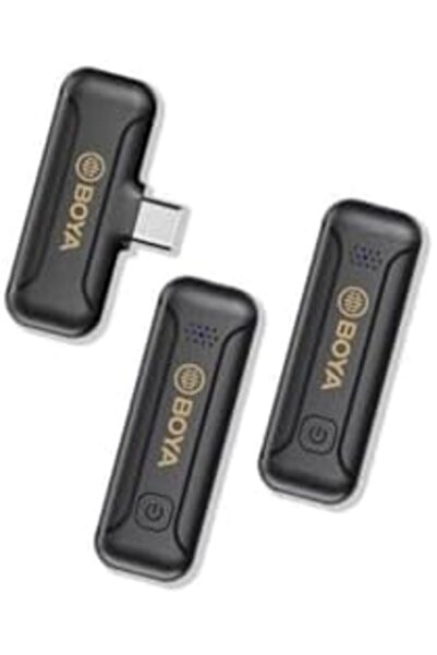 BOYA Mini 2.4GHz Dual-Channel Wireless Microphone System - BY-WM3T2-U2