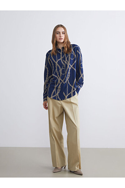 LC Waikiki Desenli Kadın Gömlek