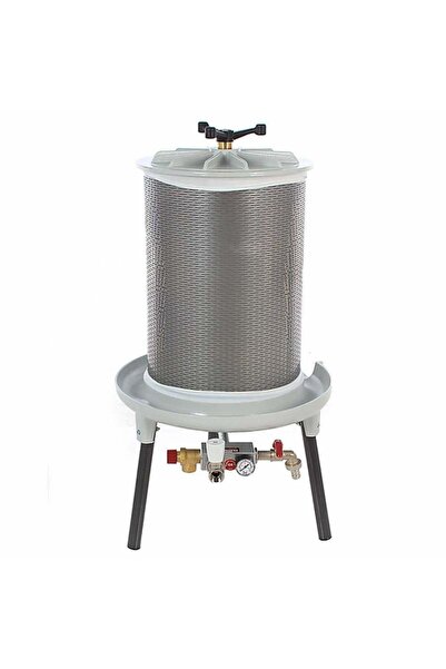 Grifo Presa Hidraulica pentru Fructe, cu vas din otel inoxidabil – 40 L