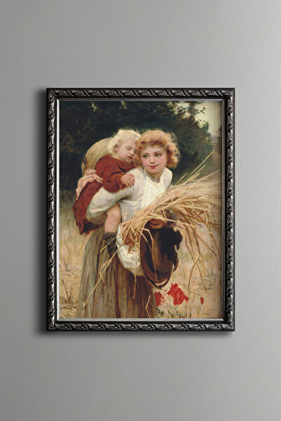 epiqart Continuous Care by Frederick Morgan - Vintage Pattern Frame