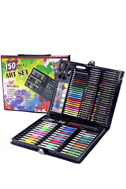Generic 150-piece children's art drawing set, multi-colored