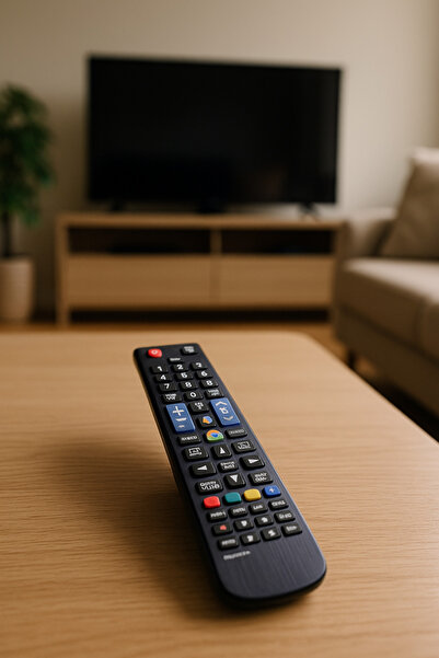 zola Universal remote control, compatible with LG smart TVs, black