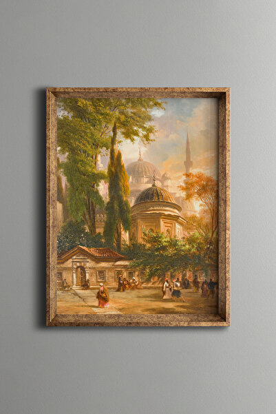 epiqart Hagia Sofia - Cadru cu model vintage