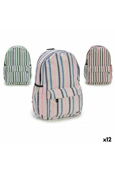 Pincello School Bag AR1903643 Multicolour 13 x 45 x 31 cm Stripes (12 Units)