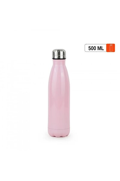 rexa Stainless steel water bottle with a distinctive and elegant design, 500 ml capacity