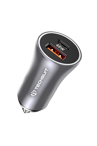 Havit Φορτιστής Αυτοκινήτου Γρήγορης Φόρτισης Type-C 30W, USB QC 18W, Skyddar...