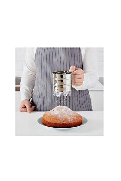 Generic منخل دقيق فولاذي فضي