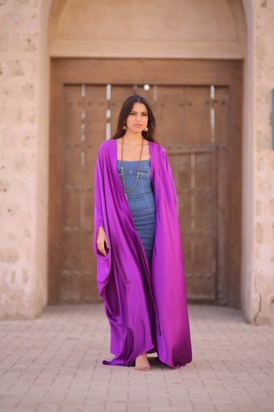 UNBOX Linen Wide Pink-Leg Set