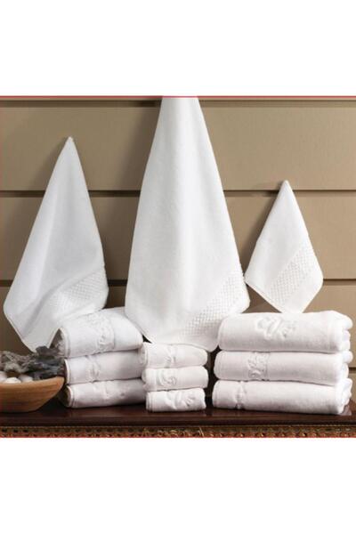 irina Belardi Towel Set 3 Prc Bonera White