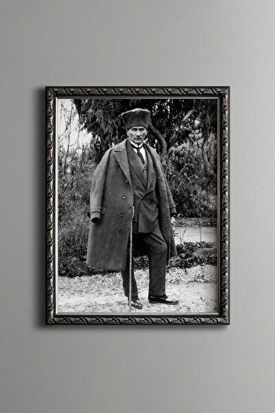 epiqart Ataturk - Vintage Patterned Frame