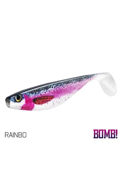 DELPHİN Twister Fish-On-X Bombă Moale Hypno 3 buc 9cm culoare Curcubeu 3D