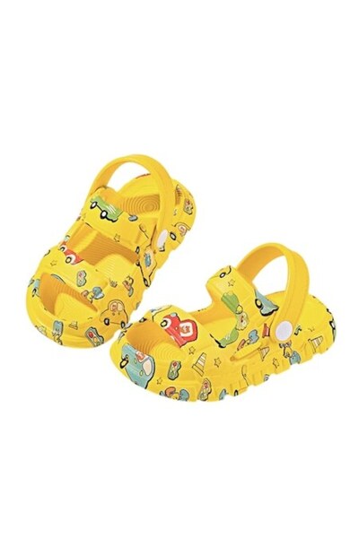 Mixbo Saboti Pentru Copii, Model Sandale, Spuma, Galben 28-29 EU