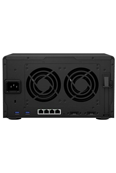 SYNOLOGY NAS DS1621+, 6 Bay-uri, Gigabit, AMD Ryzen V1500B Quad Core 2.2 GHz, 4 GB DDR4 (Negru)